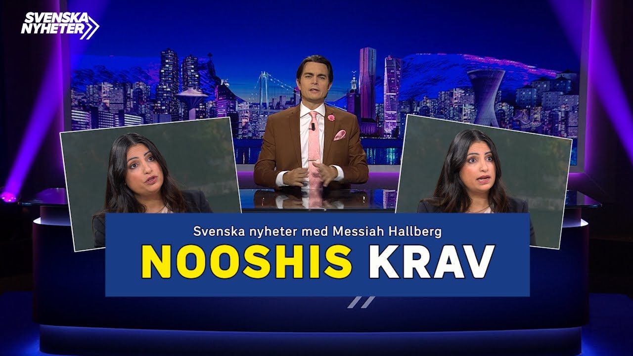 Svenska nyheter – Nooshis krav (S16EP2)