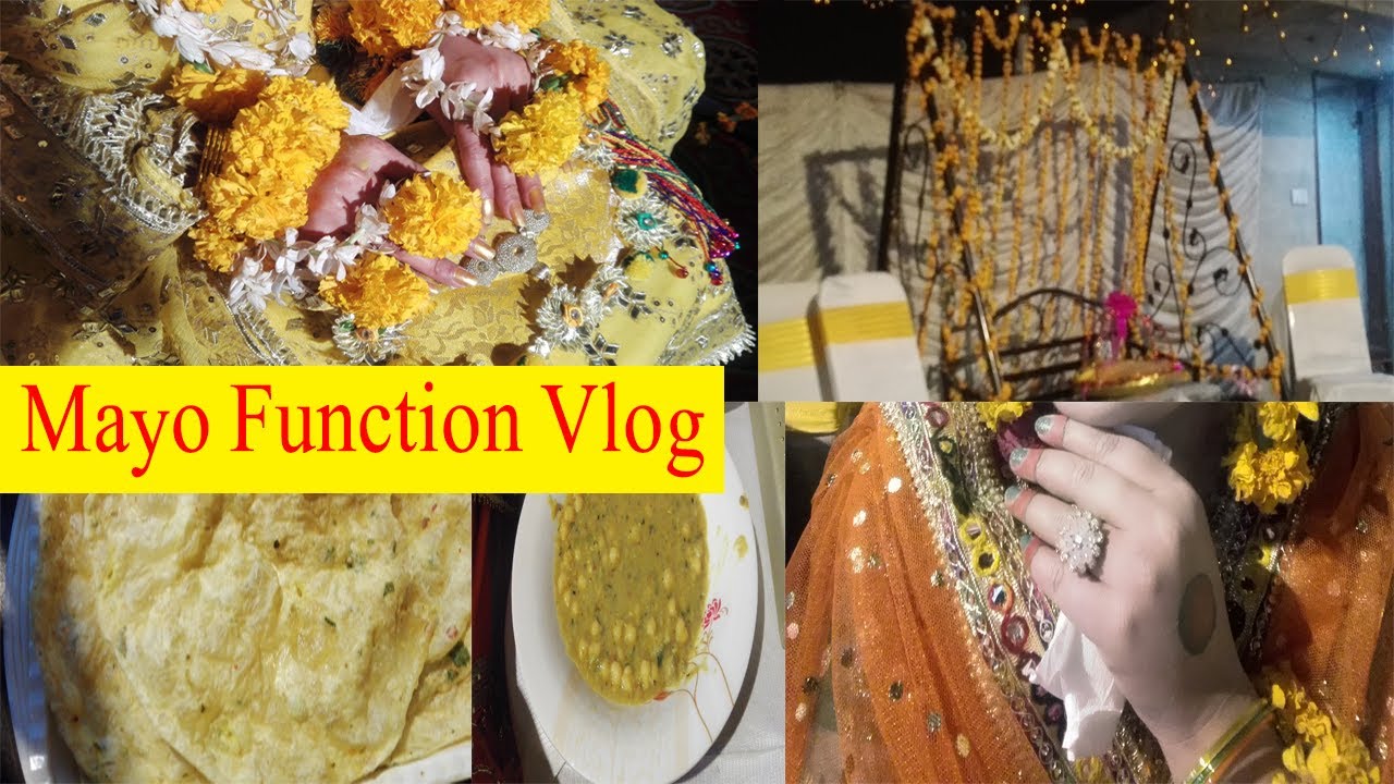 Cousin Mayon Function |  Mayon Function In Pakistan 2021 |  Shadi Vlog Mayon  | Pakistani Weddings
