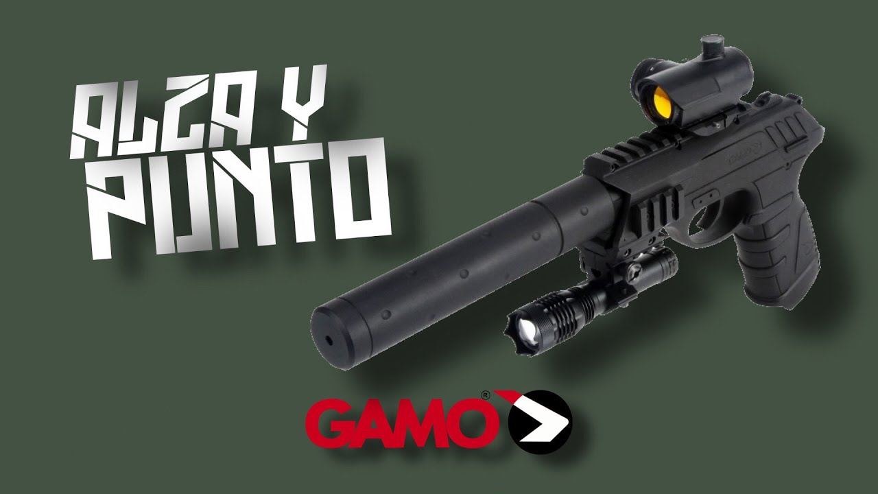 Pistola Gamo P-25 Tactical Edición Especial en Español #gamo #airecomprimido #alzaypunto #airgun