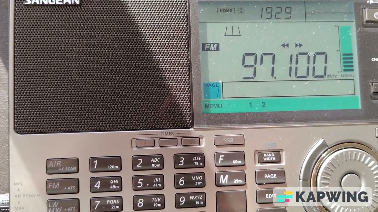FM DX - Sporadic E - 02/06/24 - 1728z - RMF FM (Poland) 97.1 MHz reception in Marseille