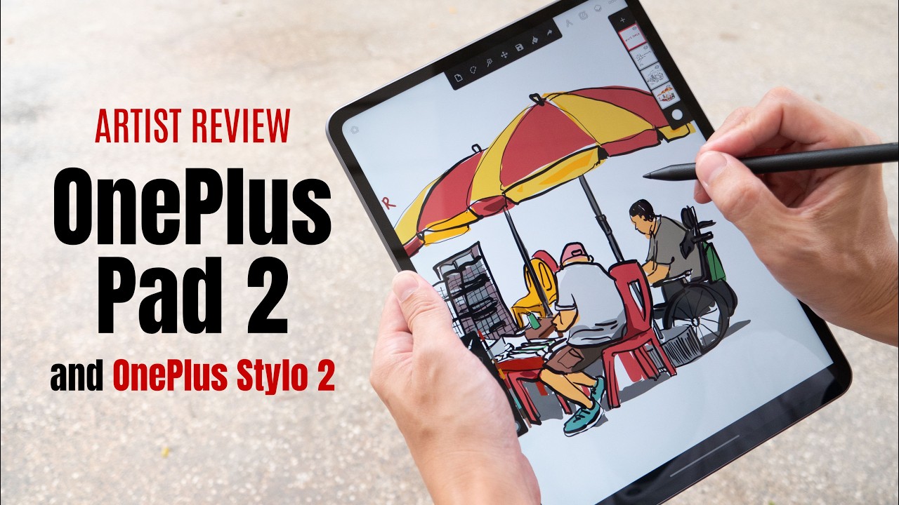 OnePlus Pad 2 (artist review): The previous pen is better -_-