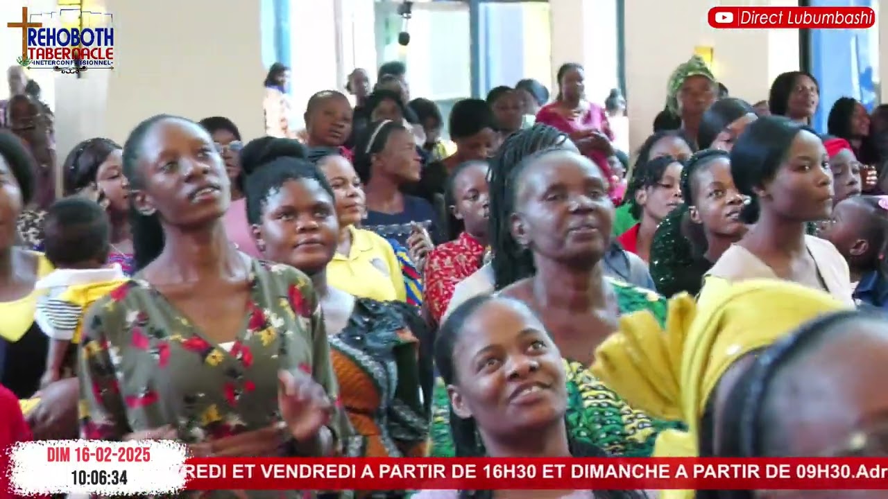LOUANGE DU 16 février 2025 REHOBOTH TABERNACLE