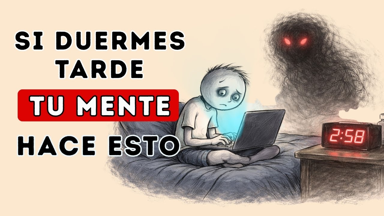 La psicología de las personas que duermen tarde: 5 patrones de una mente inquieta