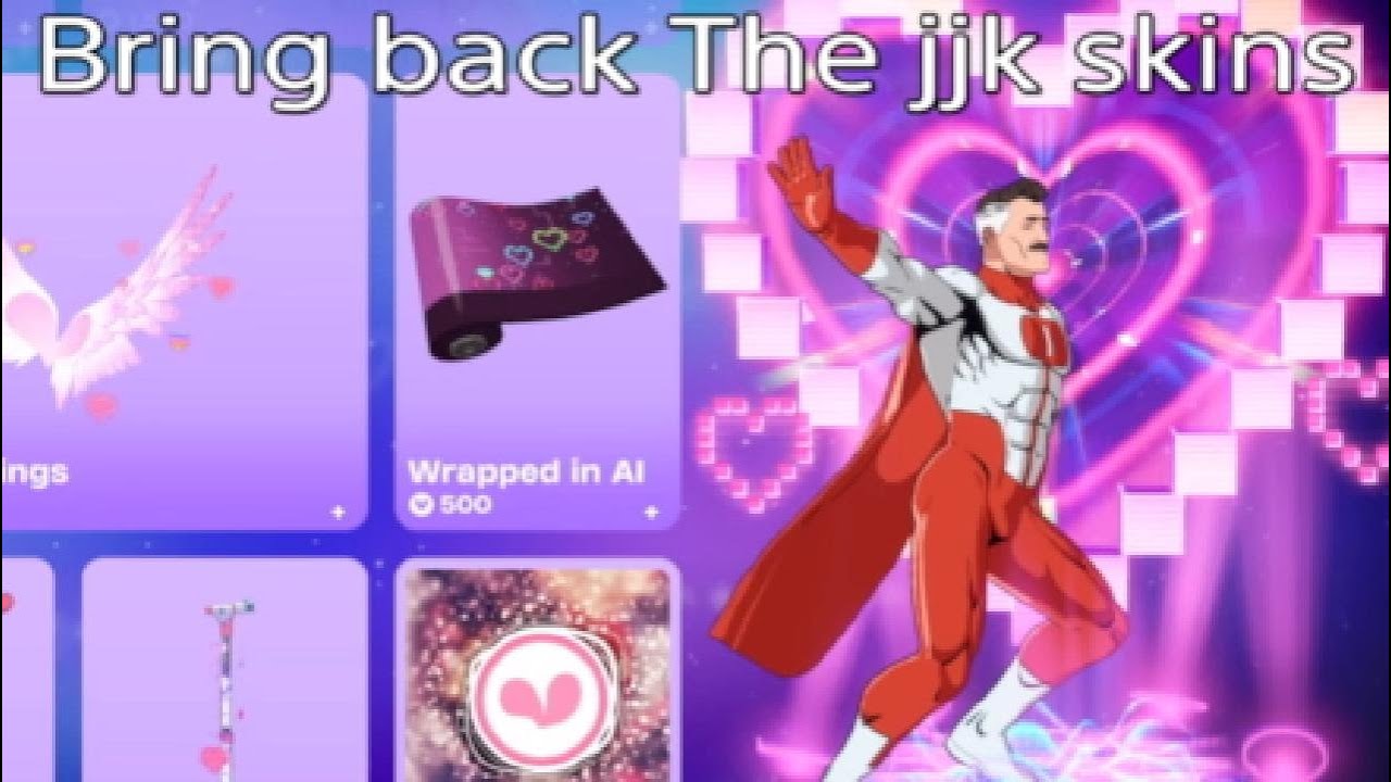 Playing Fortnite untill JJK skins come back
