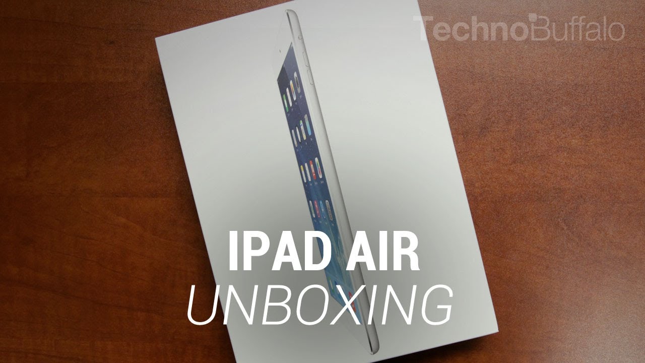 iPad Air Unboxing