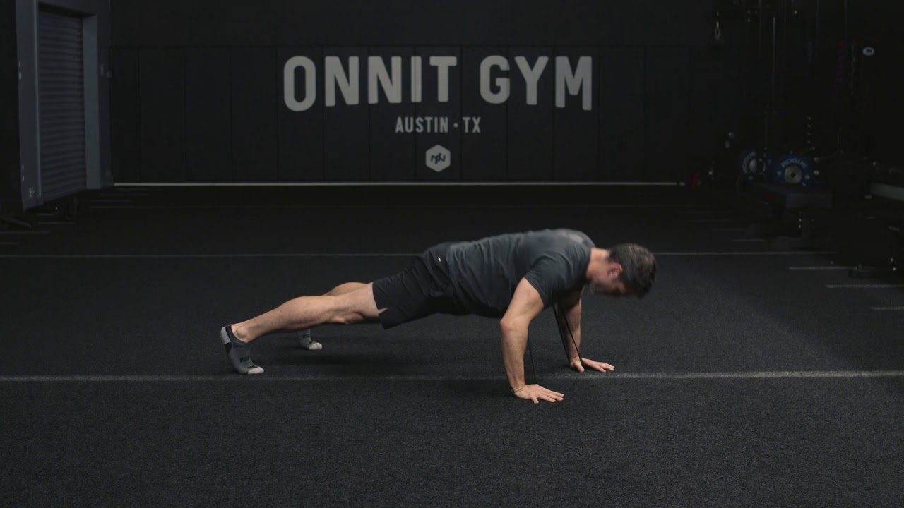 Banded Pushup