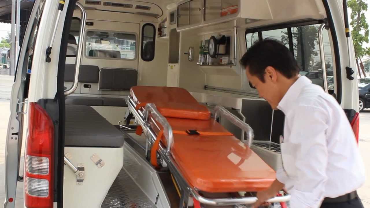 Ambulance (HIACE RHD) VAN with Basic Medical Equipments