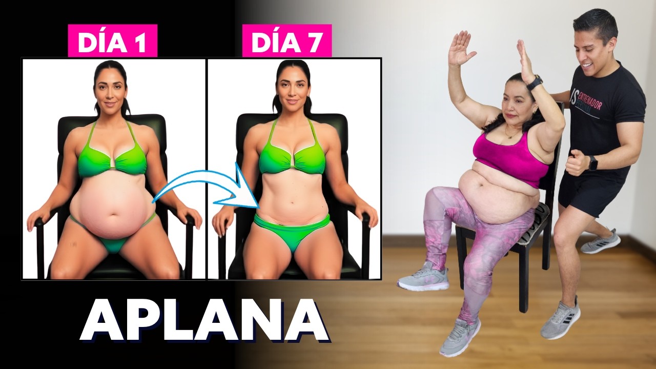 🔥 El RETO Más EFECTIVO Para Un ABDOMEN PLANO En 7 DÍAS | EJERCICIOS Para Reducir ABDOMEN Y Cintura