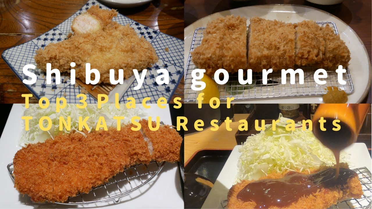 A MUST-TRY! TONKATSU PORK CUTLET in SHIBUYA!