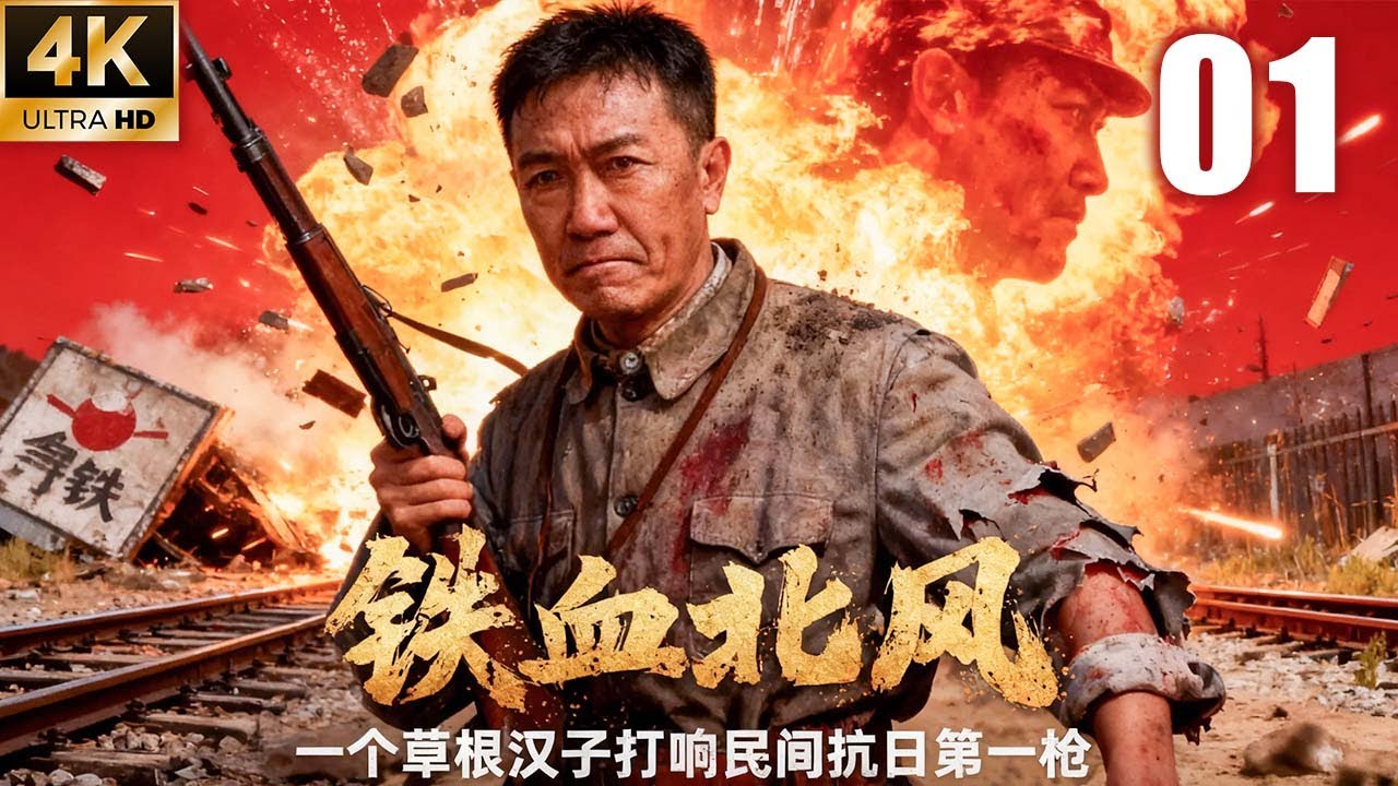 【最新抗日剧】铁血北风 01 | 山河破碎之际，草根英雄举义旗斩强敌，以血火怒焰点燃民间抗日的第一枪！ | 主演：#李幼斌 #巍子 #陈道明 #张丰毅