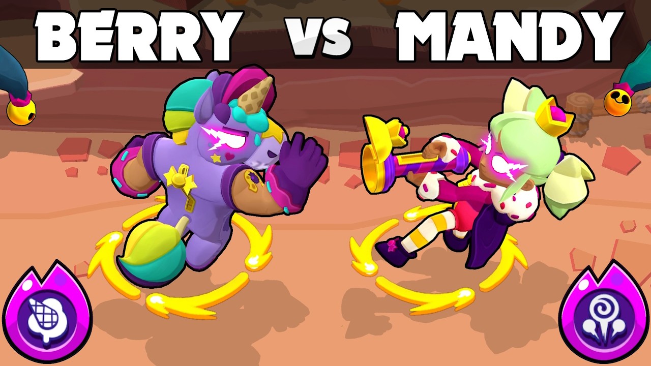 MANDY vs BERRY 🟣 Duel of hypercharges!