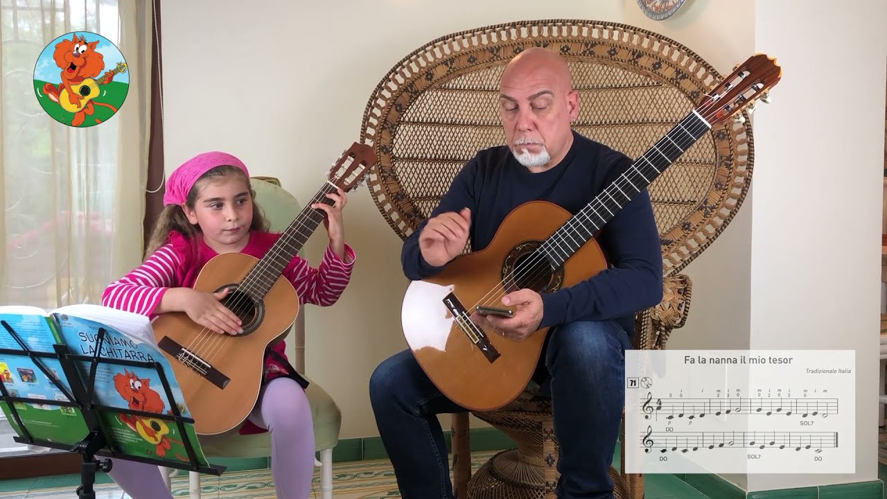 Lezione #71 Fa la nanna il mio tesor - Suoniamo la Chitarra di Roberto Fabbri