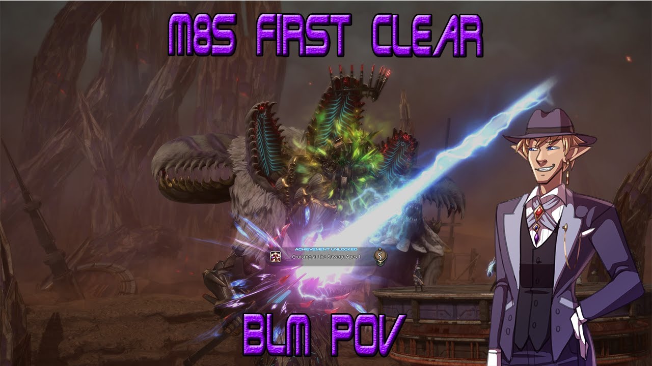 FFXIV Dawntrail M8S my first clear | BLM POV