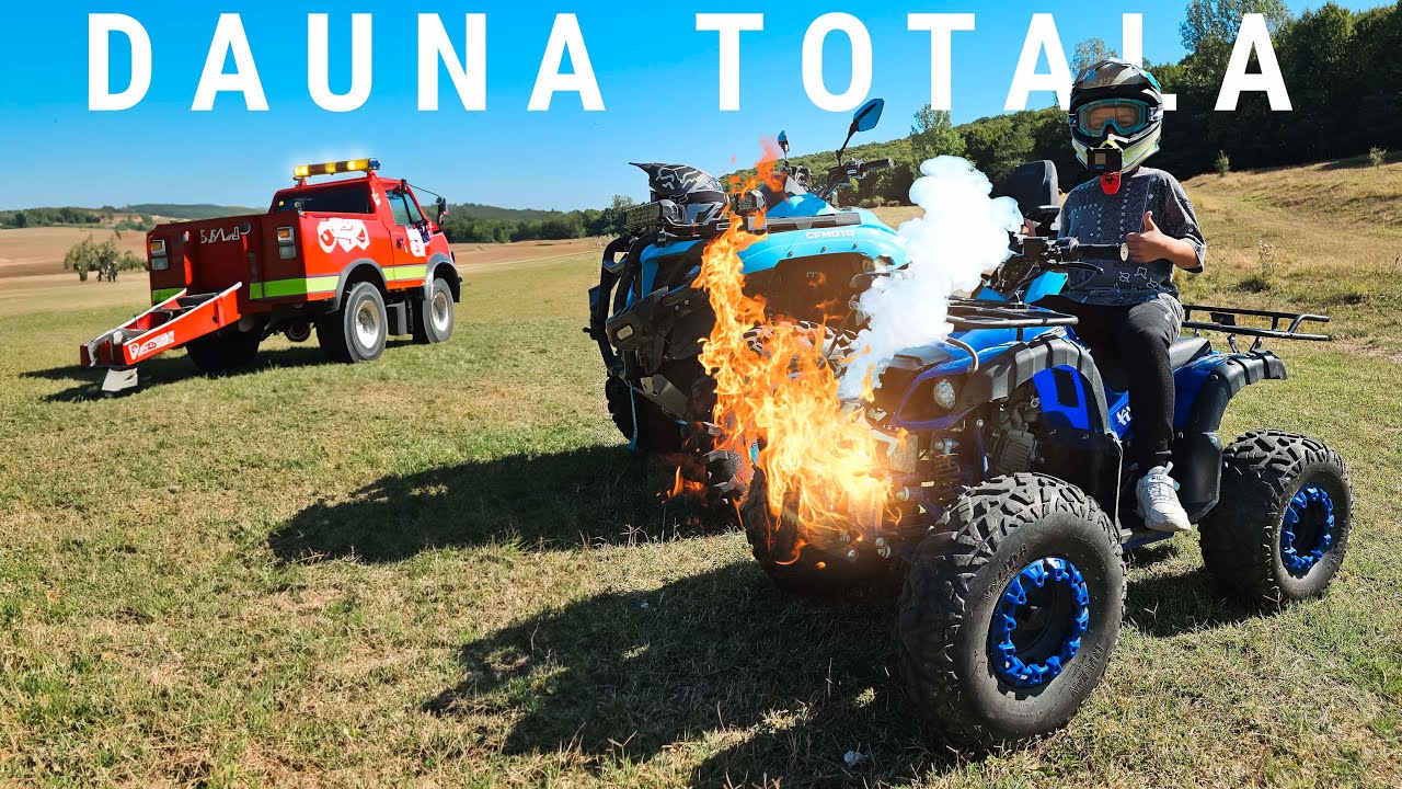 Rareș încearcă CFMOTO 1000  | I s-a stricat ATV-ul