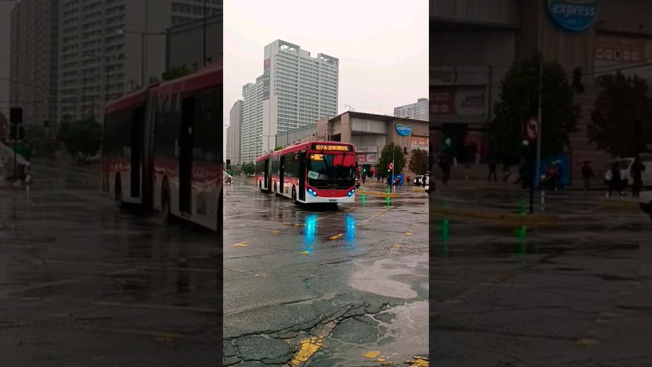 Mondego Articulado Santiago de Chile🇨🇱 #buses #transantiago #reddeadredemption