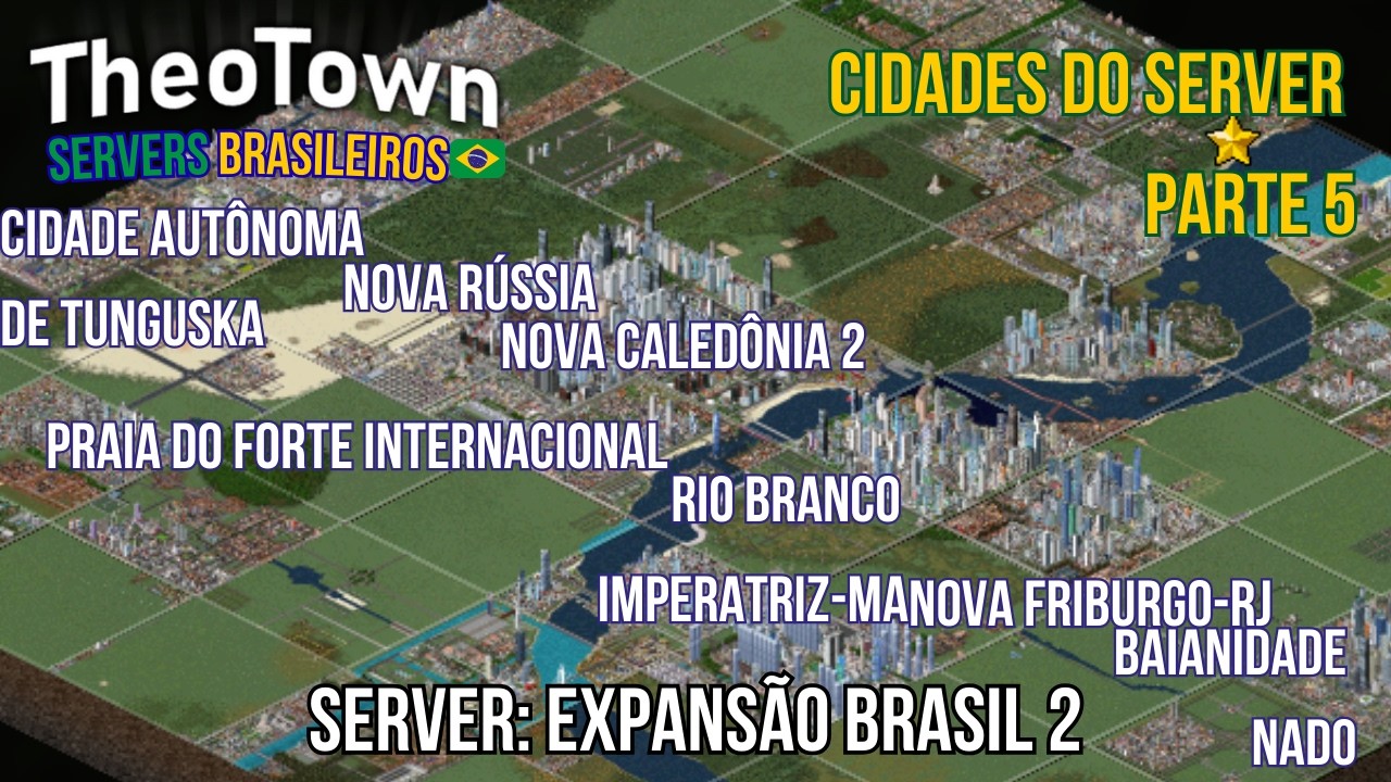 CIDADES DO SERVER EB2 - PARTE 5 | TheoTown