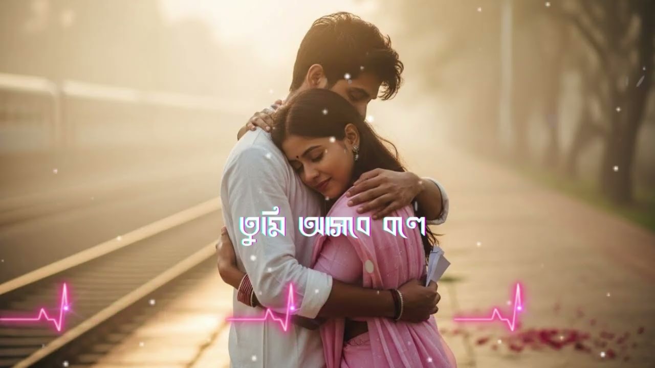 তুমি আসবে বলে |Bangla Romantic Song |বাংলাহৃদয় ছোঁয়া গান