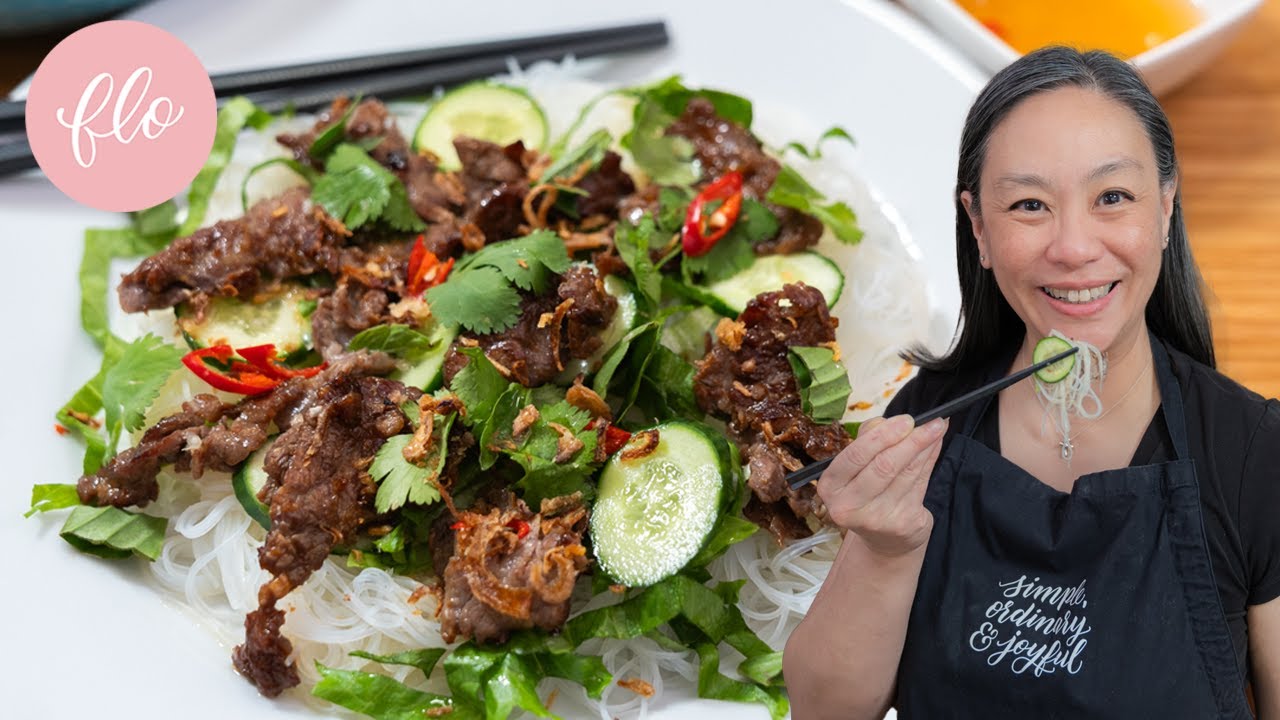Lemongrass Beef Noodles Satisfies Takeout Cravings