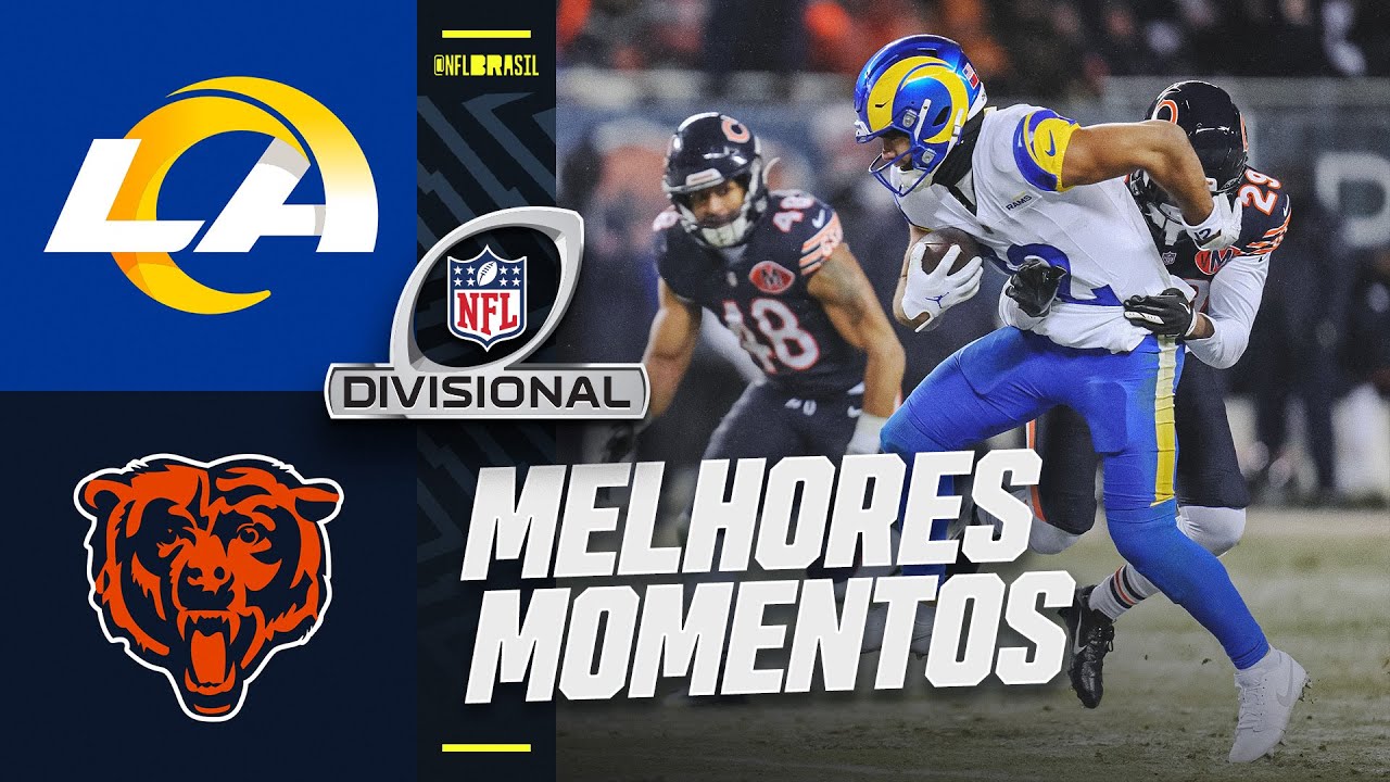 Los Angeles Rams vs Chicago Bears | Melhores Momentos - Divisional | NFL 2025