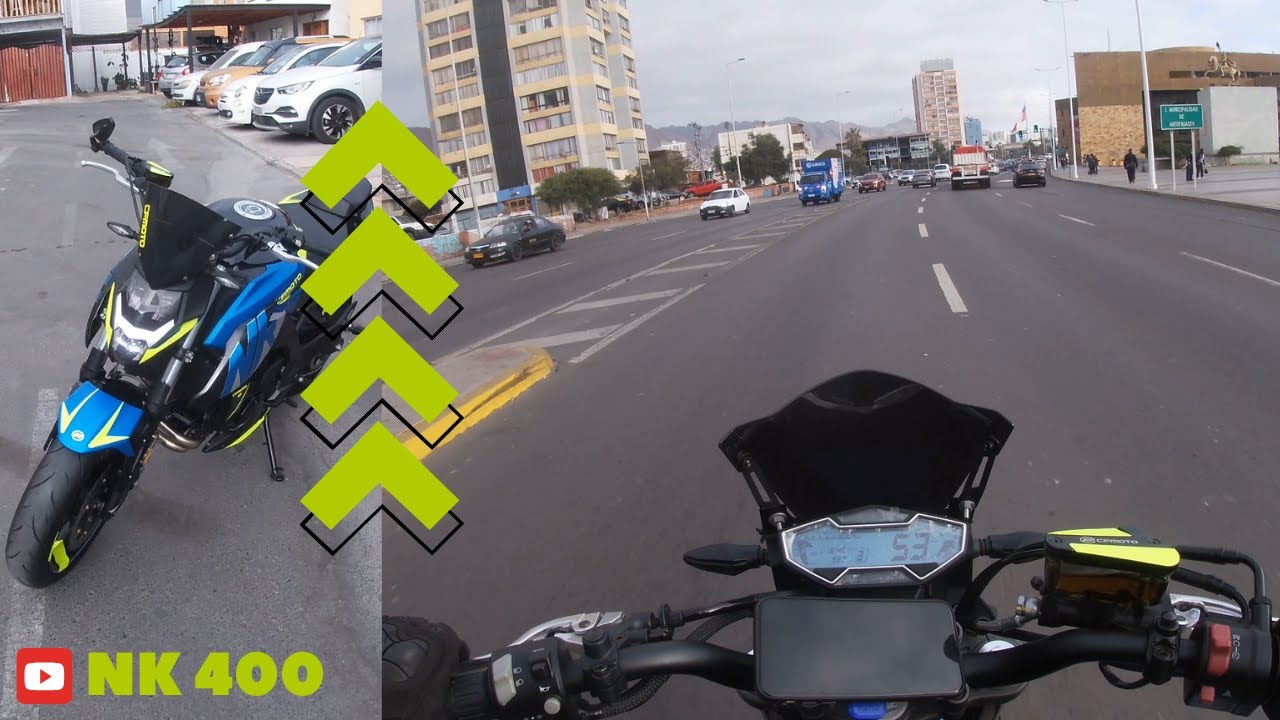 NK 400 Pure Sound // Road to shopping mall // Antofagasta, Chile