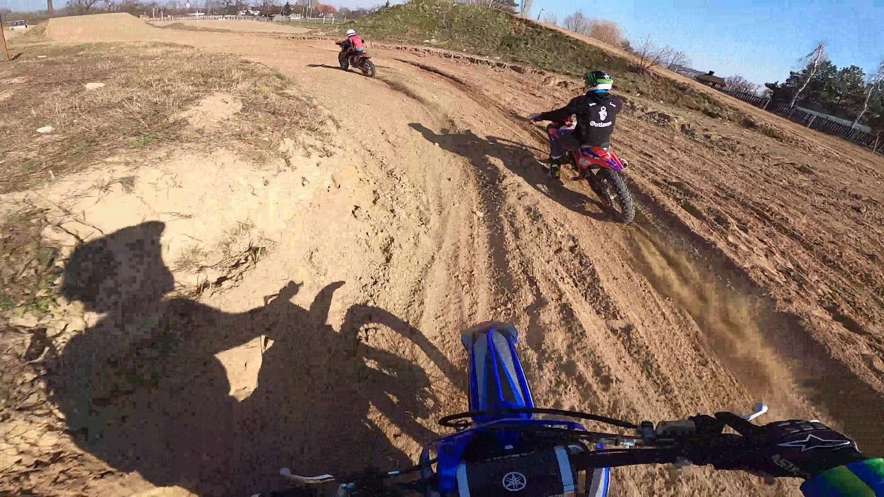 YAMAHA YZ250F 2020 Tor Stryków z Ewelą i MICHEM