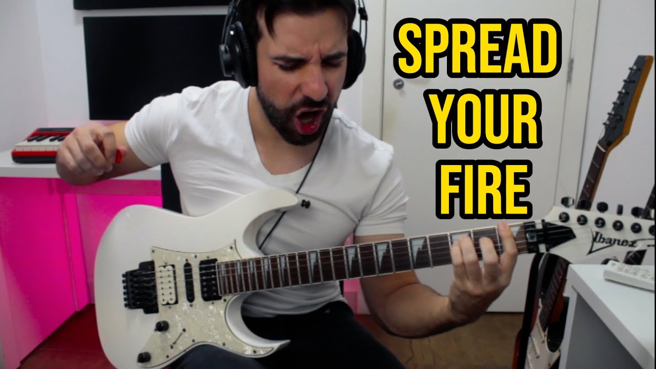 Spread Your Fire - Angra / Pietro Bernal Guitar Cover