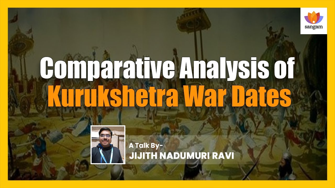 Mahabharata War Date: 3067 BCE Proven by NASA Software | Jijith Nandumuri Ravi #sangamtalks