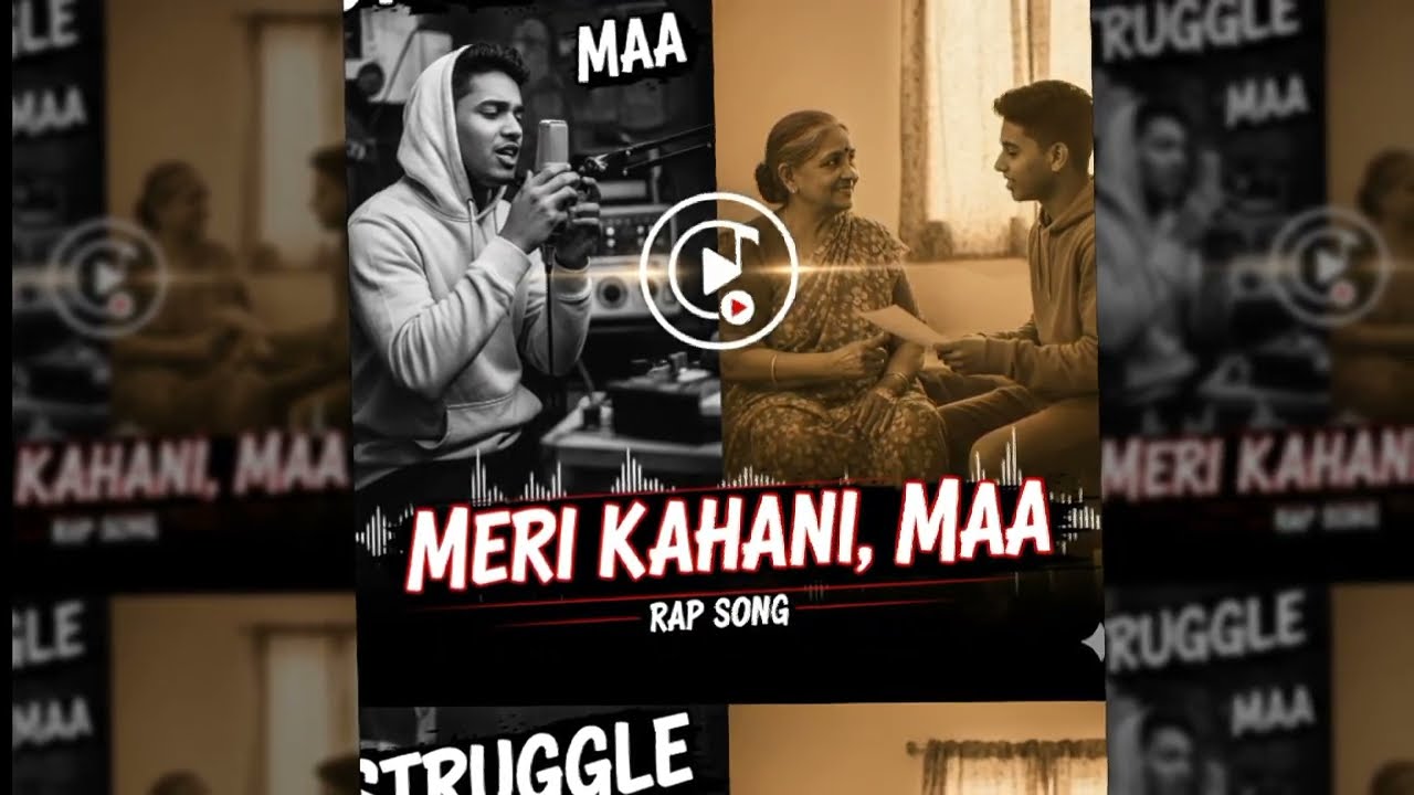 MAA YE DEKH MAINE KYA KAR DIYA RAP HEAR FROM ❤️ HEART|| #rap #maa #viral #trending #mother #song 