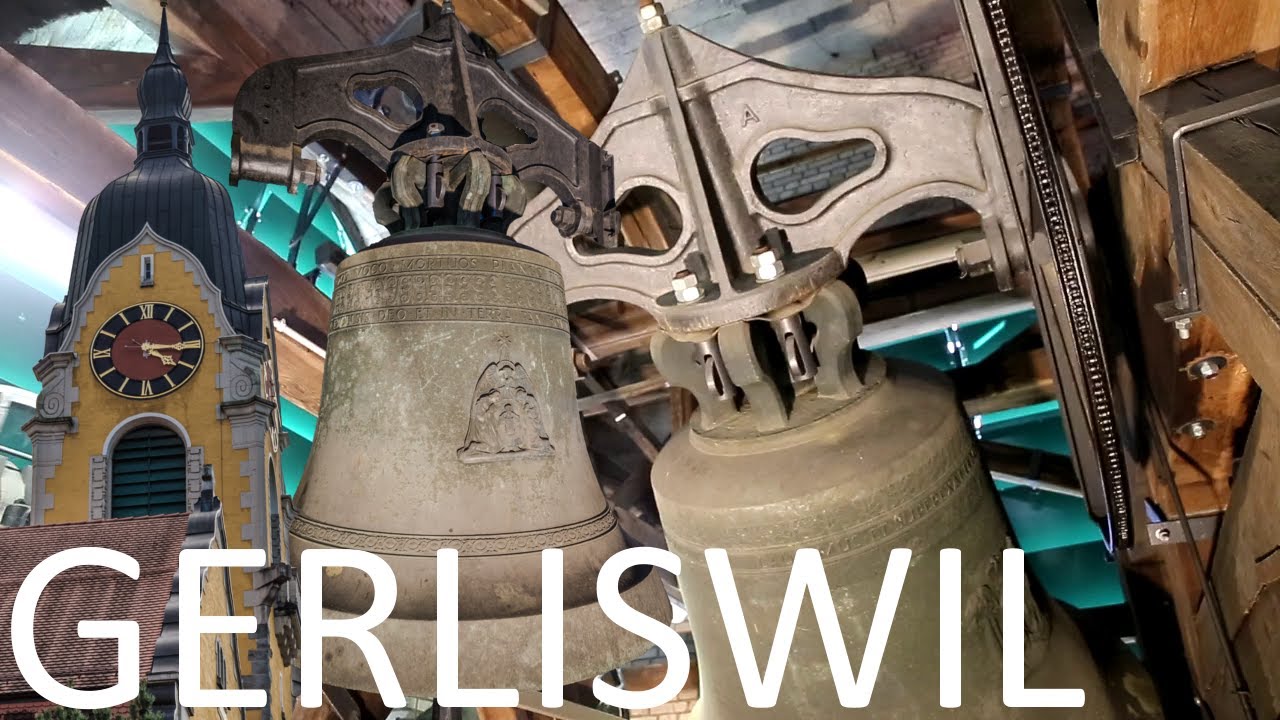 GERLISWIL (CH - LU): Vollgeläute der Pfarrkirche zur heiligen Familie