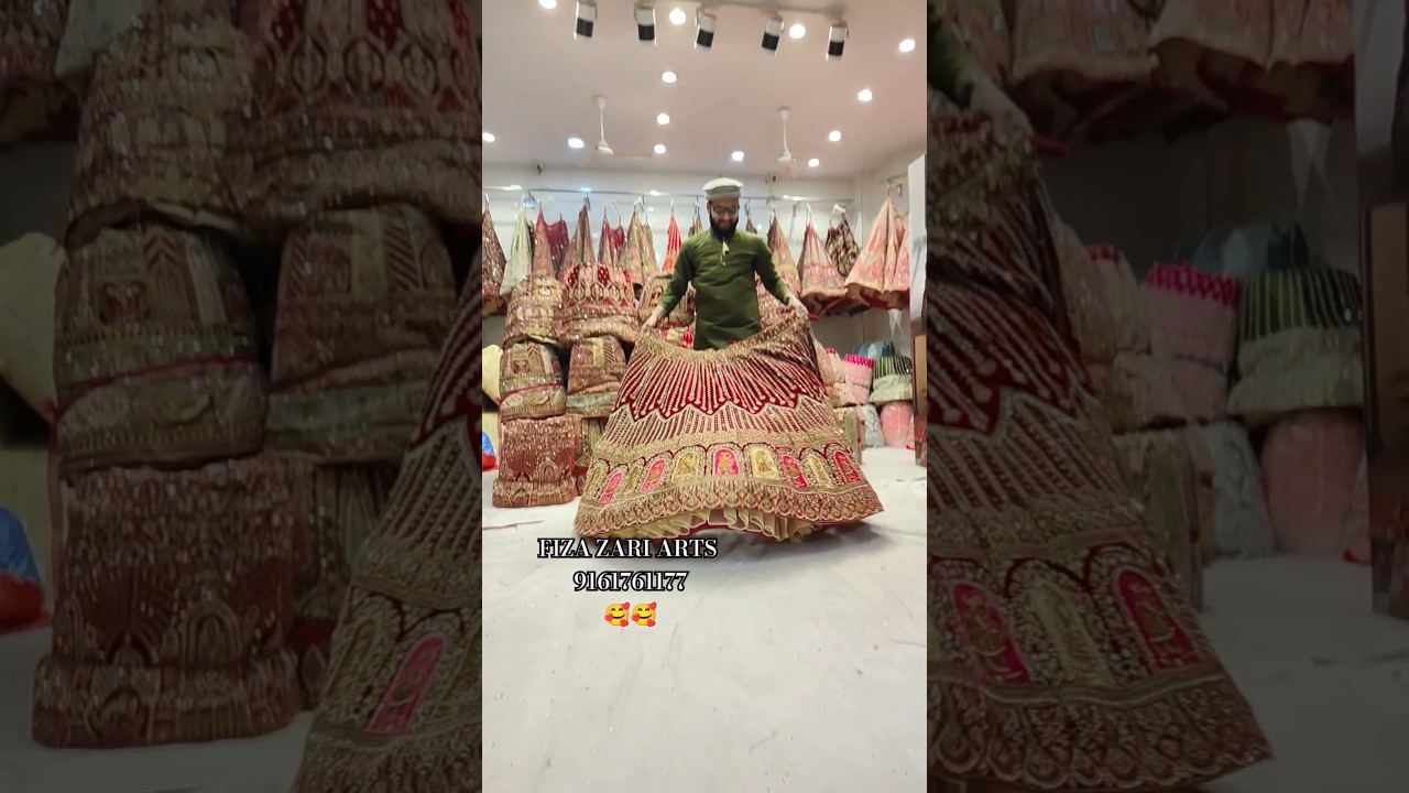 Bridal Rajwada lehenga 🤗😘 very beautiful collection 🌹 follow 🙏#youtube #trending #funny #shortvideo