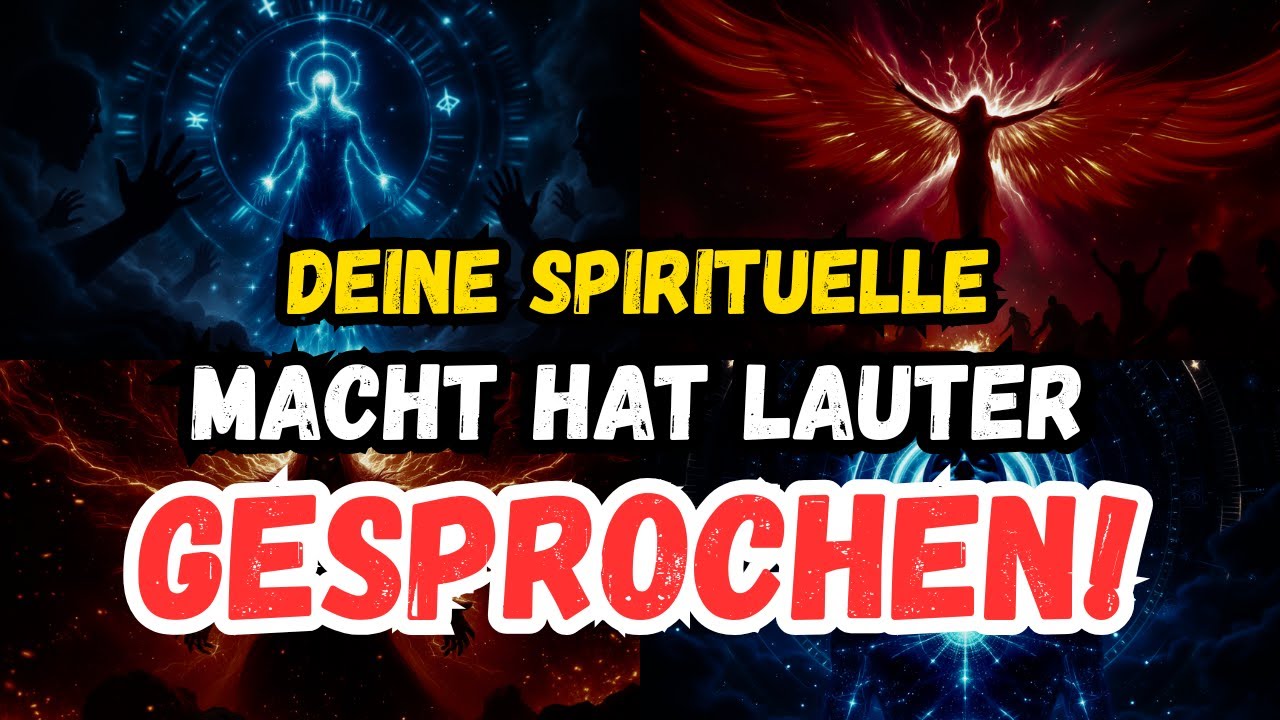 AUSERWÄHLTER, SIE KANNTEN DEINE GÖTTLICHE KRAFT NICHT… BIS SIE ES AM EIGENEN LEIB SPÜRTEN! ⚡✨