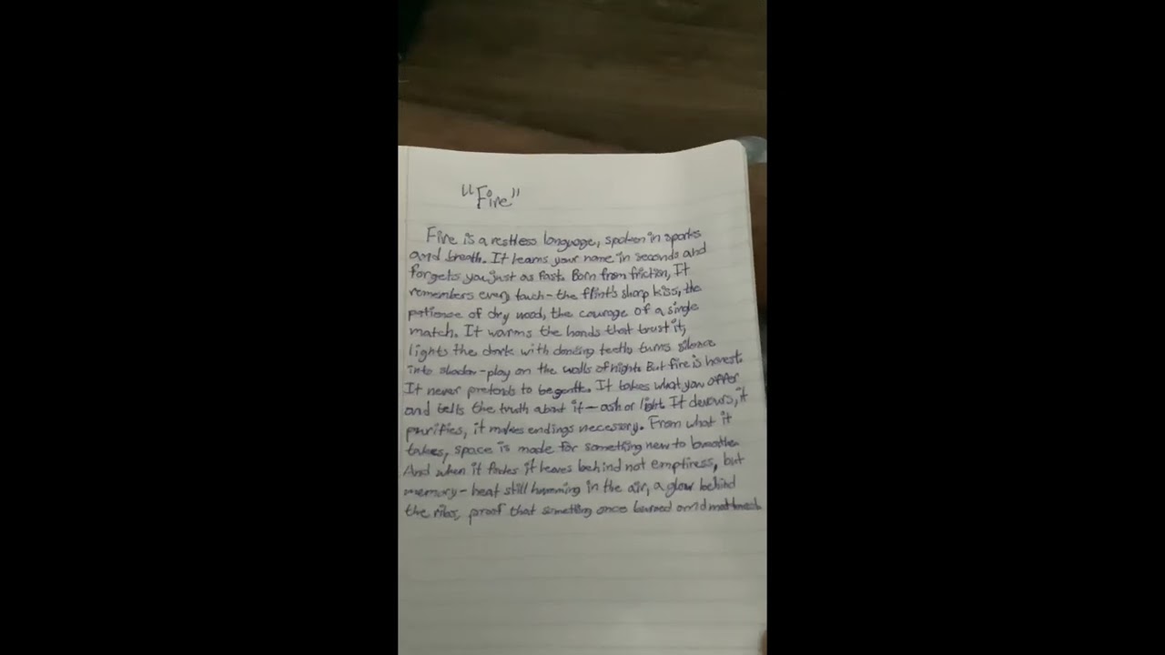Fire-Poem