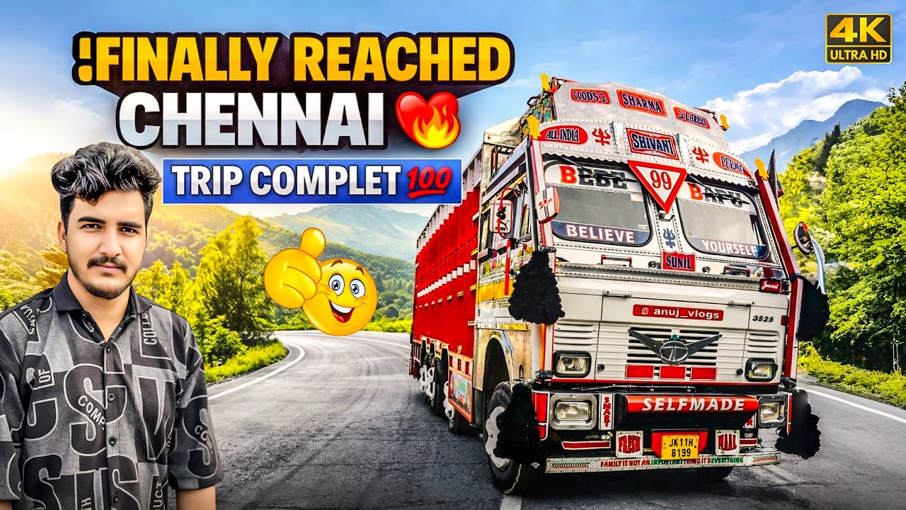 Finally Tamil Nadu pahunch gaye || Chennai mein unloading bhi ho gai