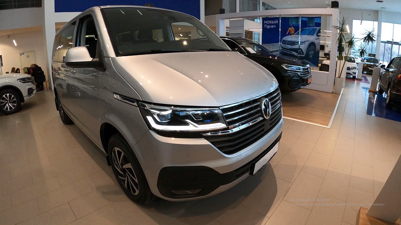 Семейный Volkswagen Caravelle T6.1 2021 года - Визуальный обзор!