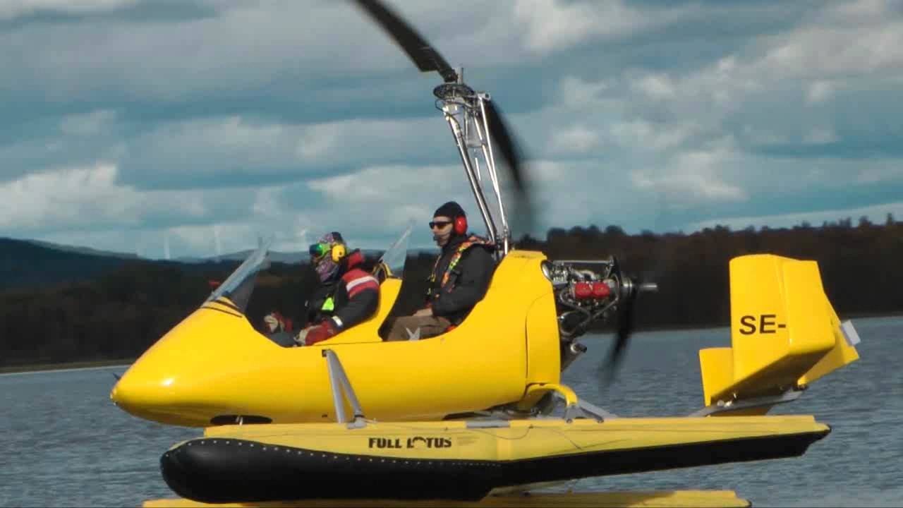 Oscar flyger gyrokopter