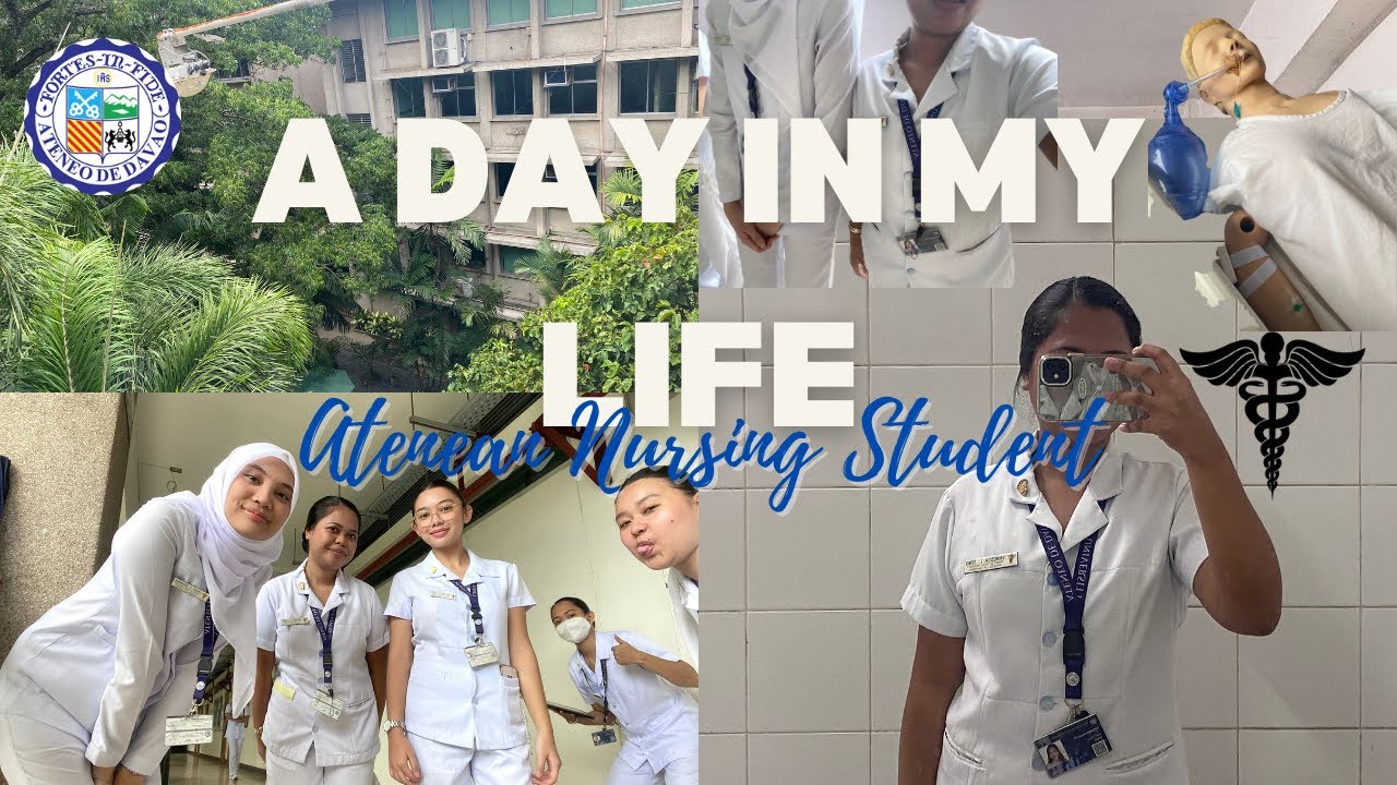 UNI VLOG🦅💙: a day in my life as an atenean nursing student, waiting game, bag raid, gossiping, food