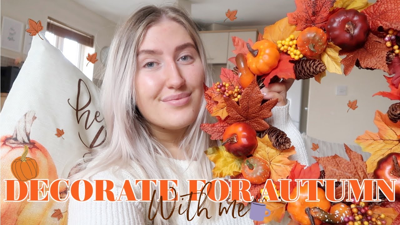COSY DECORATE FOR AUTUMN WITH ME 2021🎃🍂 | UK Fall Home Decor | Sophie Faye