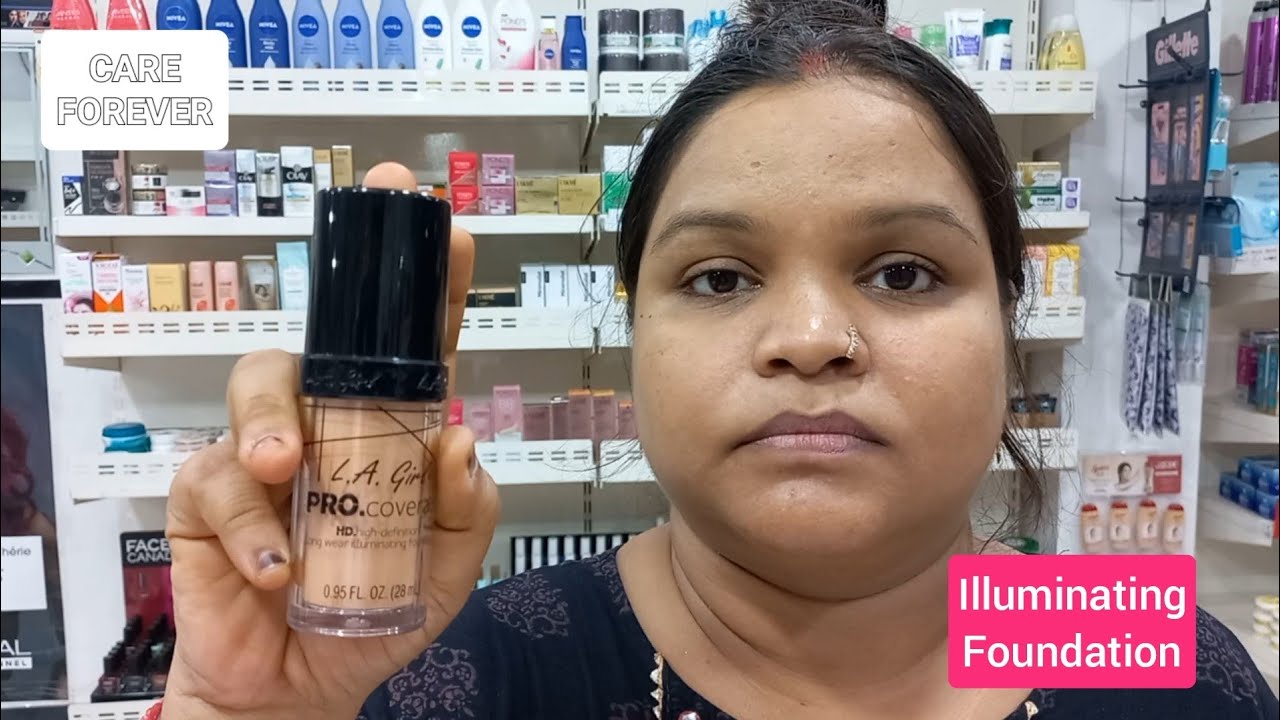LA GIRL PRO COVERAGE FOUNDATION REVIEW