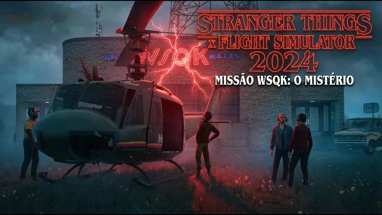 Microsoft Flight Simulator 2024 x Stranger Things #2 Radio 94,5 !