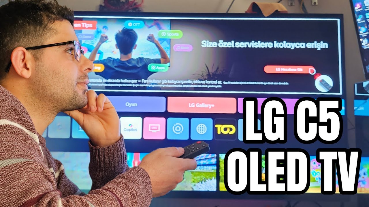 Yeni 48 inç Monitörüm! LG OLED48C54LA 4K OLED EVO SMART TV