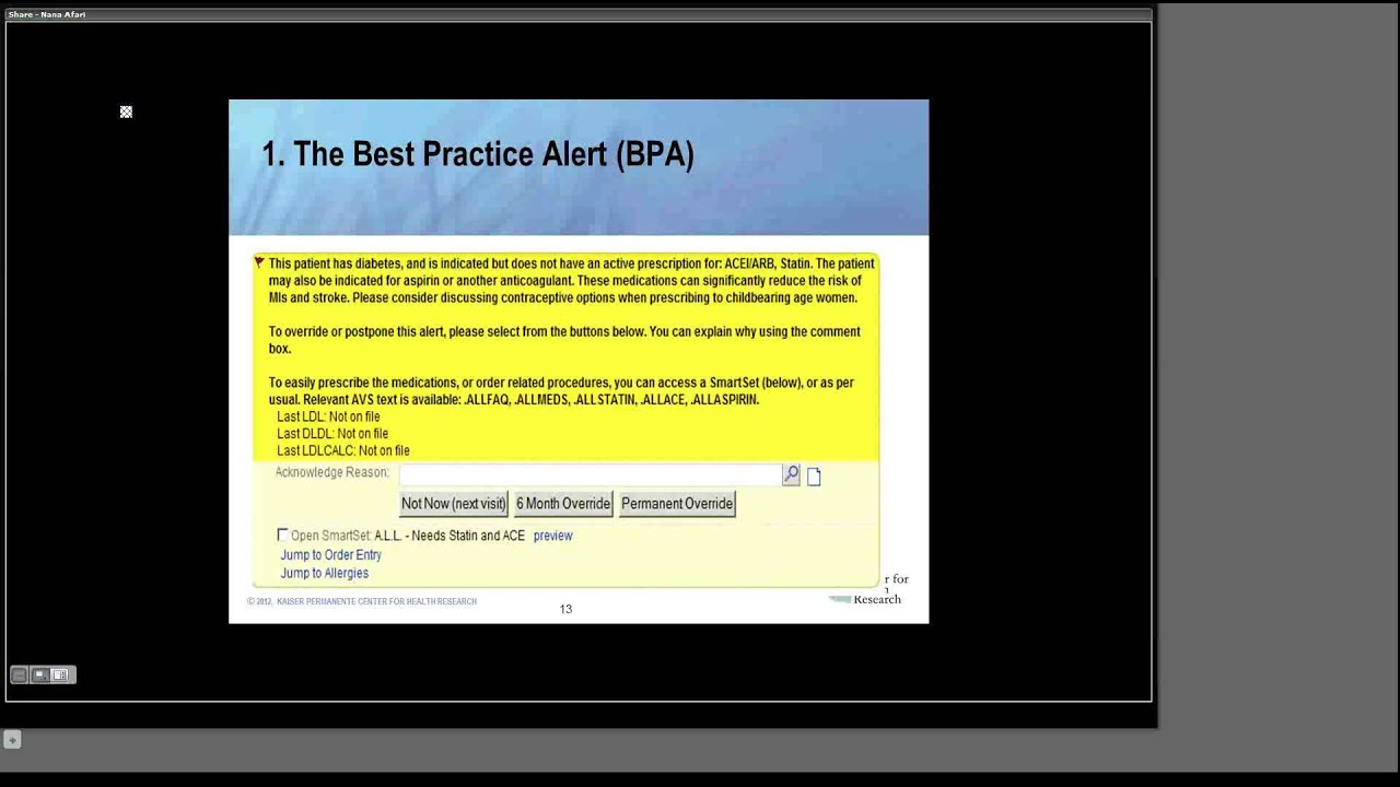Using EHR Data and Clinical Decision Support Tools