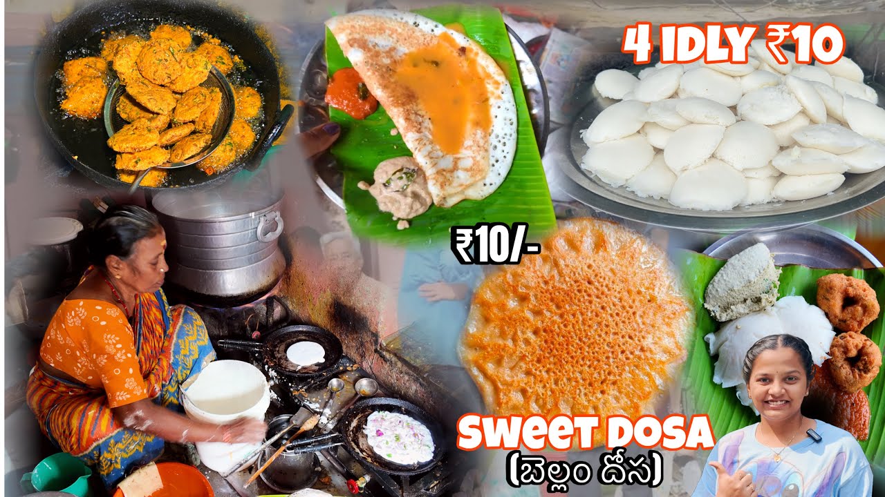20 years old Tiffin centre sweet dosa famous |4 idly ₹10 only dosa ₹10 |tiffins centre 