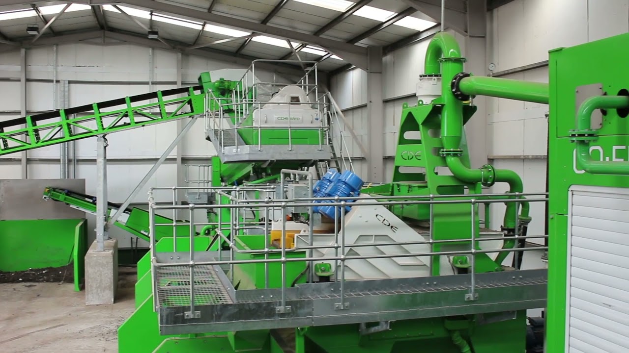CDE 25tph Road Sweepings Recycling Facility for UBU Environmental Ltd, Manchester