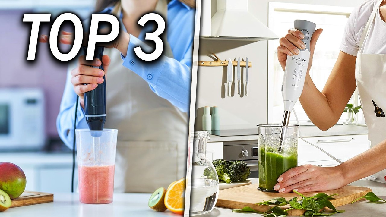 TOP 3 : Meilleur Mixeur Plongeant 2026