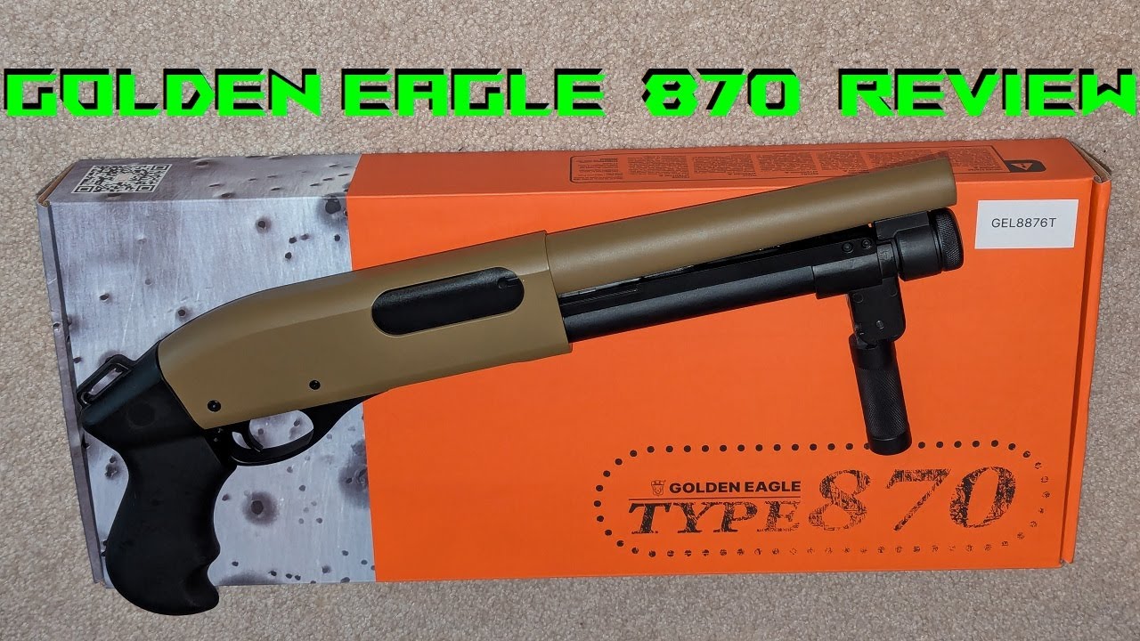 Golden Eagle Shotgun 8876 Review (Gel Ball Nobody)