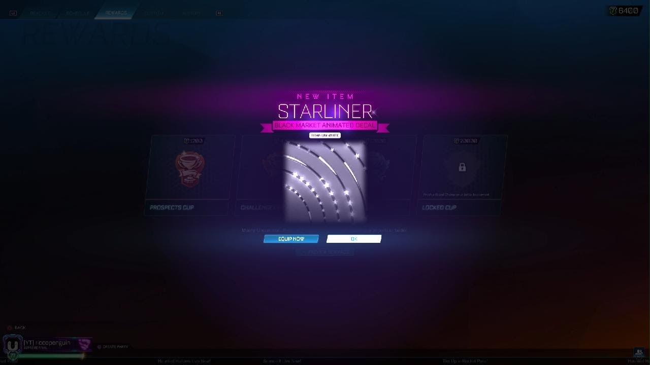 TITANIUM WHITE STARLINER OUT OF CHALLENGER CUP!!! #pickaclip