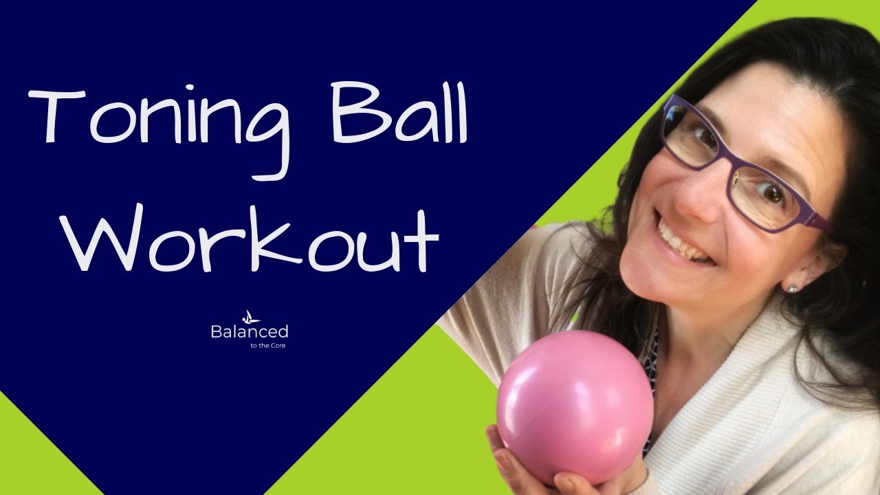 PILATES TONING BALL WORKOUT (INCREASE AB STRENGTH)