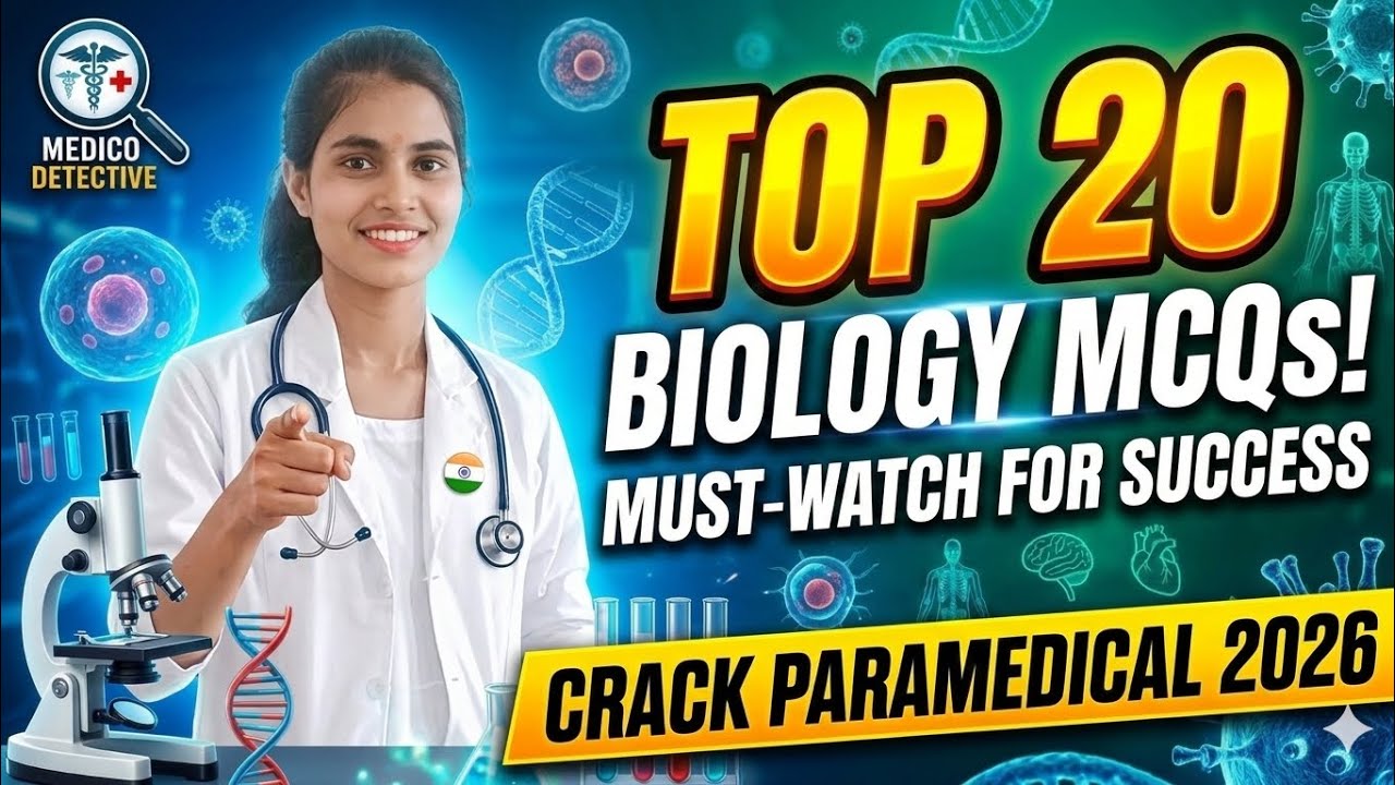 Most Important Questions 2026 | Medico Detective | Bihar Paramedical Preparation#exampreparation 