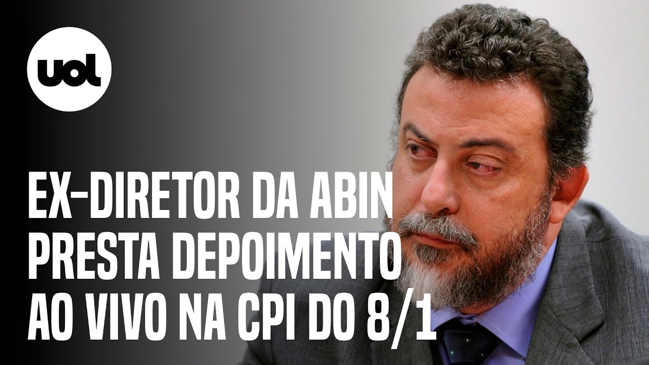 🔴 CPI do 8 de janeiro ao vivo: ex-diretor da Abin Saulo Moura da Cunha presta depoimento; acompanhe