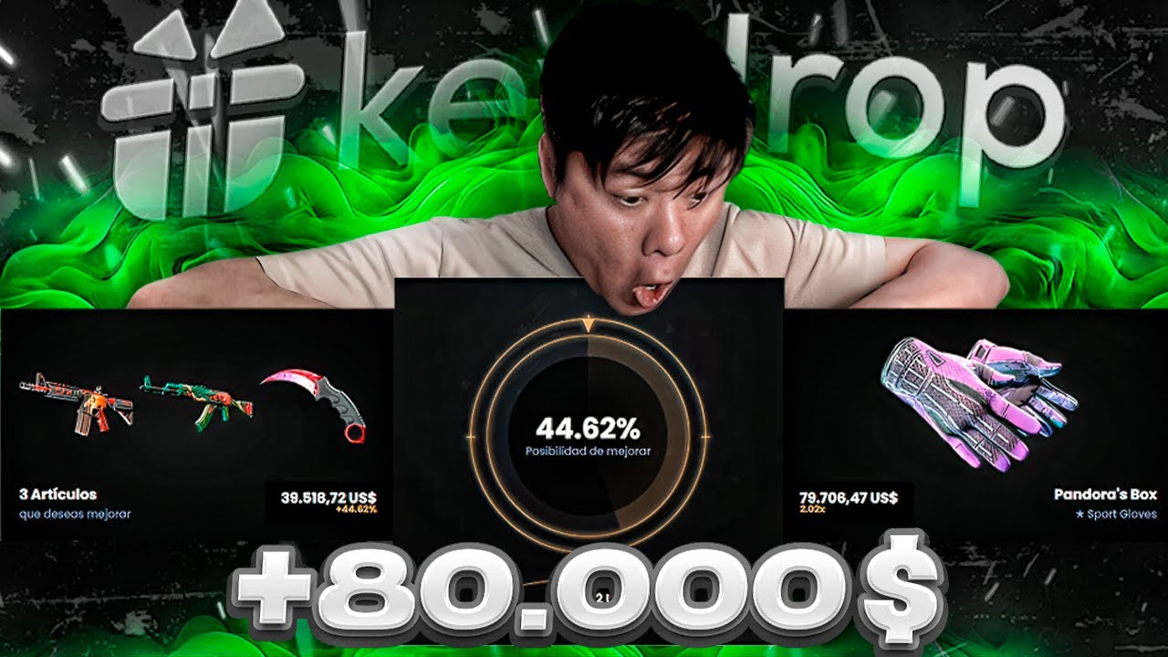 GANO EL UPGRADE MÁS CARO DE LA HISTORIA DE KEYDROP!